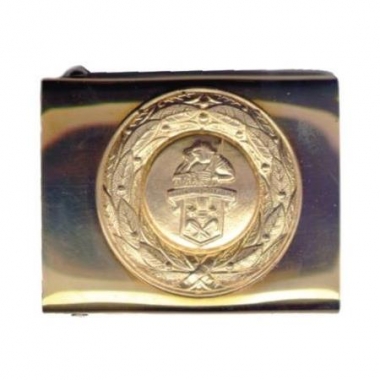 Koppelschloß aus Messing, Florian