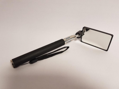 Wöhler Glasspiegel mittel mit Teleskopgriff