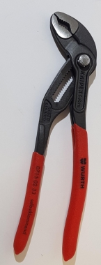 Wassrepumpenzange mit Feststellknopf