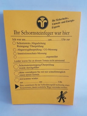 Ansagezettel, Schwarzdruck, ohne Streifengummierung, DIN A6, 100 Blatt