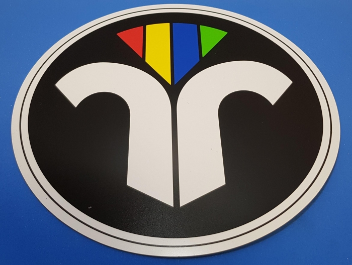 ZIV Emblem, Magnetfolie, 30 cm